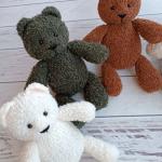 Handmade Teddy Bear Models | Soft Plush for Children