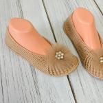 Handmade Knitted Slippers – Warm, Comfortable, Non-Slip, Perfect Gift for Home”