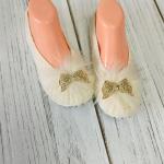 Handmade Knitted Slippers – Warm, Comfortable, Non-Slip, Perfect Gift for Home”
