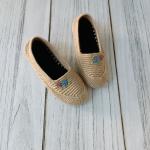 Handmade Knitted Slippers – Warm, Comfortable, Non-Slip, Perfect Gift for Home”